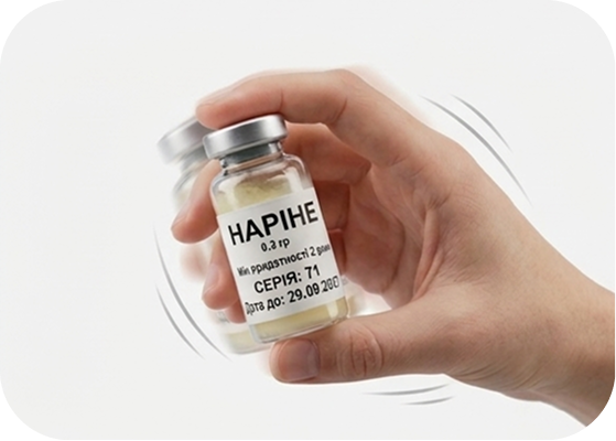 Струсити флакон Наріне